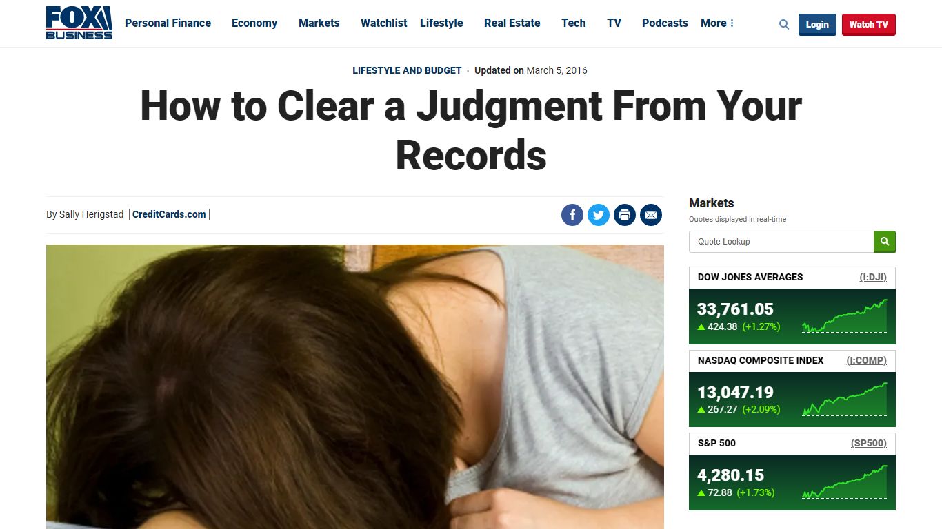 How to Clear a Judgment From Your Records | Fox Business